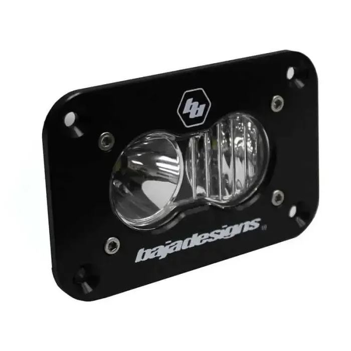 Baja Designs S2 Sport Flush Mount Driving Combo Pattern LED Work Light – Clear