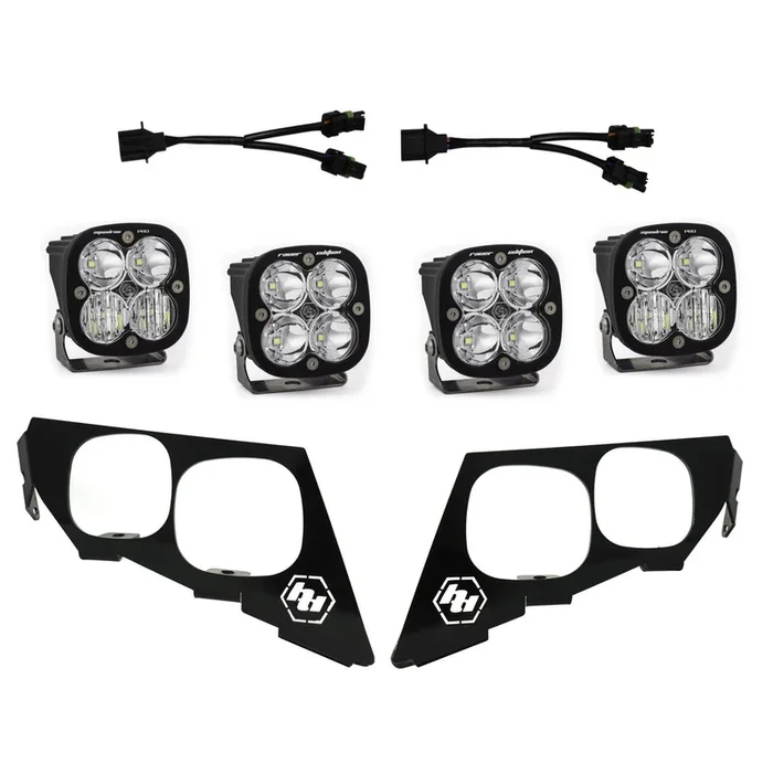 Baja Designs Squadron Unlimited Headlight Kit: 20-21 Arctic Cat, 18-19 Wildcat XX – 447096