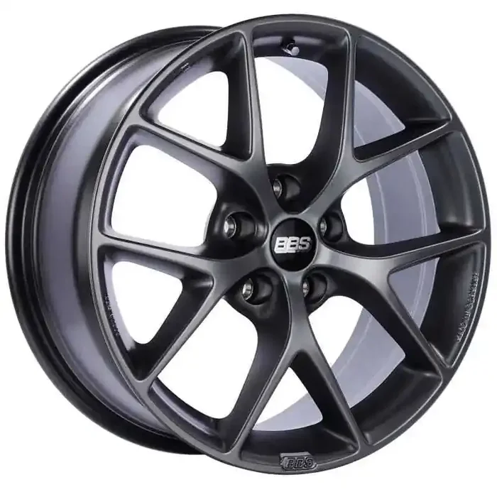 BBS SR 18×8 5×112 ET35 Satin Grey Wheel -82mm PFS/Clip Required