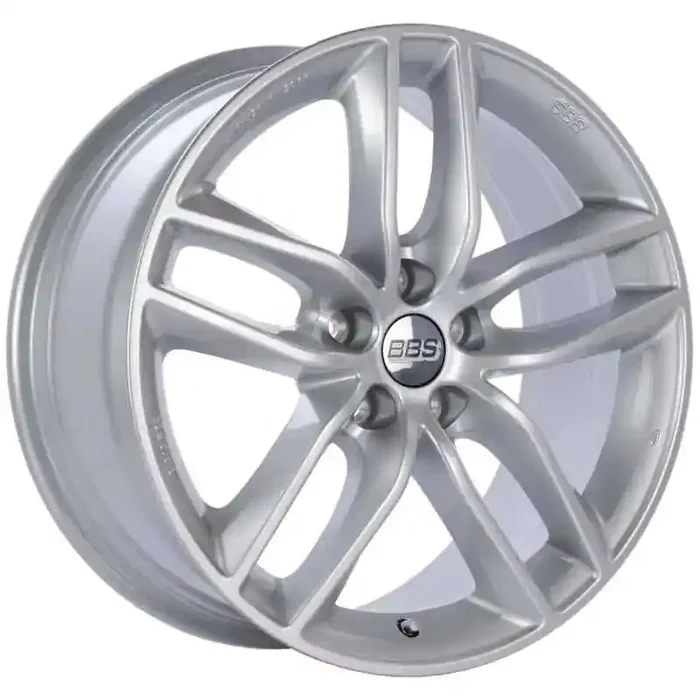 BBS SX 19×8.5 5×112 ET46 Sport Silver Wheel -82mm PFS/Clip Required