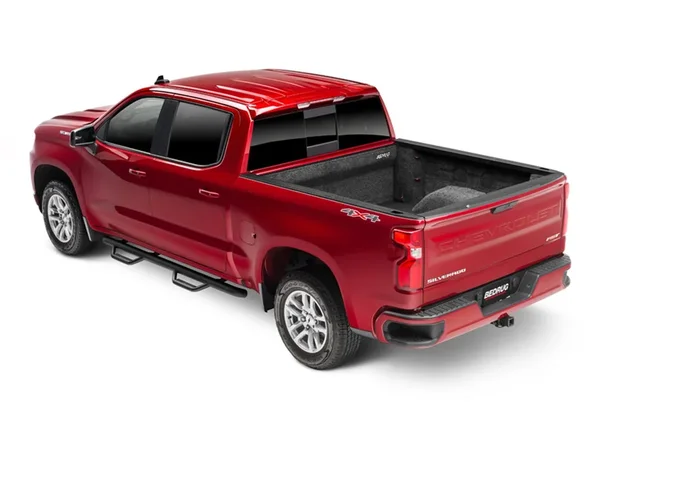 BedRug Impact Bedliner 20+ Chevy Silverado/GMC Sierra HD 6’9″ Bed W/Out Multi-Pro Tailgate – ILC20SBK