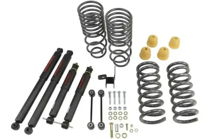 Belltech 09-13 Dodge Ram 1500 Std Cab Lowering Kit w/ND II Shocks – 2in F/4in R Drop