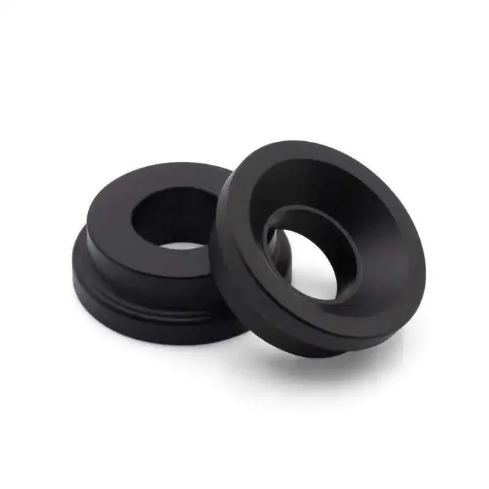 BLOX 2-Piece Billet Aluminum Solid Shifter Bushing B-Series Transmissions – Black