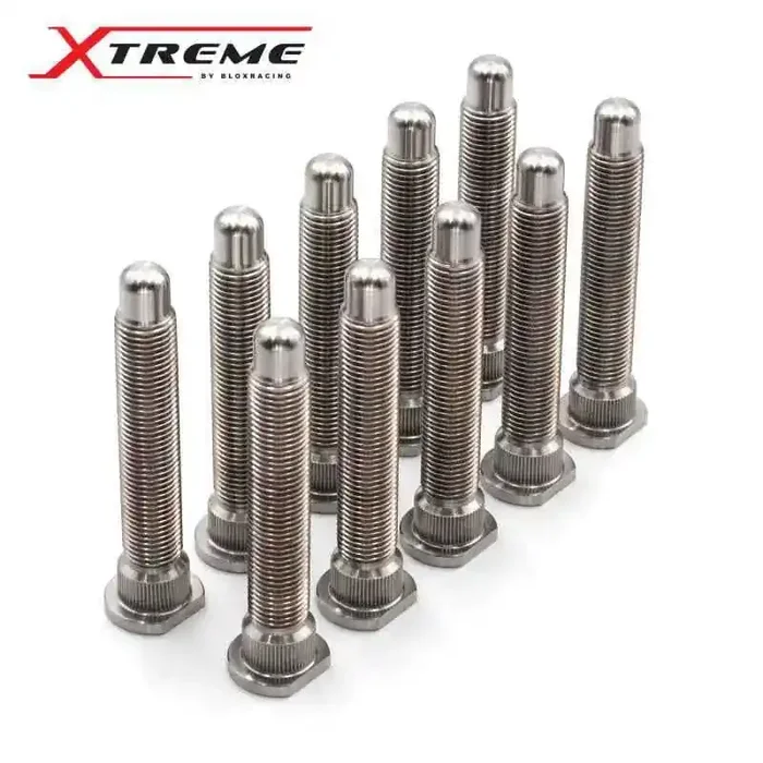 BLOX Racing Subaru Xtreme Titanium Wheel Studs 12 x 1.25mm – Set of 10