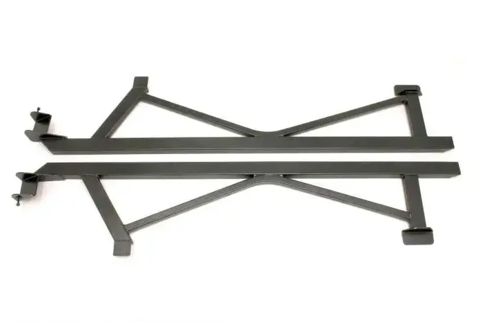 BMR 05-14 S197 Mustang Weld-On Boxed Subframe Connectors – Black Hammertone