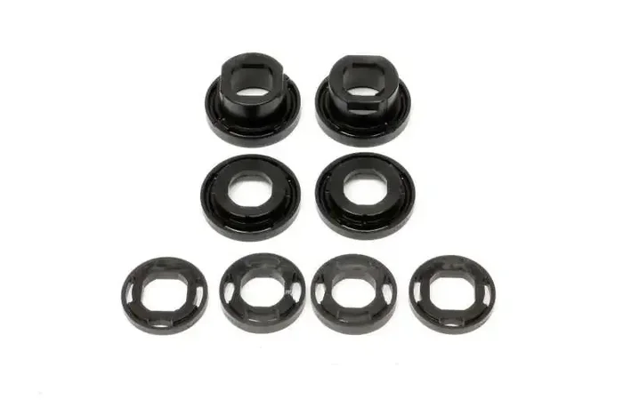 BMR 08-09 Pontiac G8 Rear Cradle Street Version Bushing Kit (Elastomer) – Black