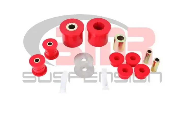 BMR 08-09 Pontiac G8 Rear Suspension Bushing Kit (BK004 BK005 BK006) – Black/Red