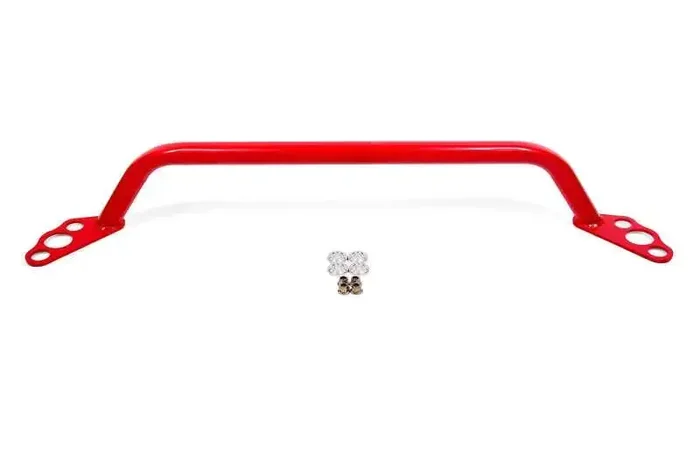 BMR 08-18 Dodge Challenger Rear Strut Tower Brace – Red