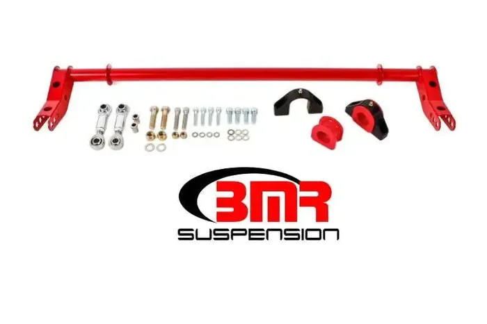 BMR 10-15 5th Gen Camaro Rear Hollow 1.375in Xtreme Anti-Roll Kit – Red