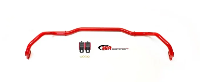 BMR 13-15 5th Gen Camaro Front Hollow 29mm Adj. Sway Bar Kit w/ Bushings – Red