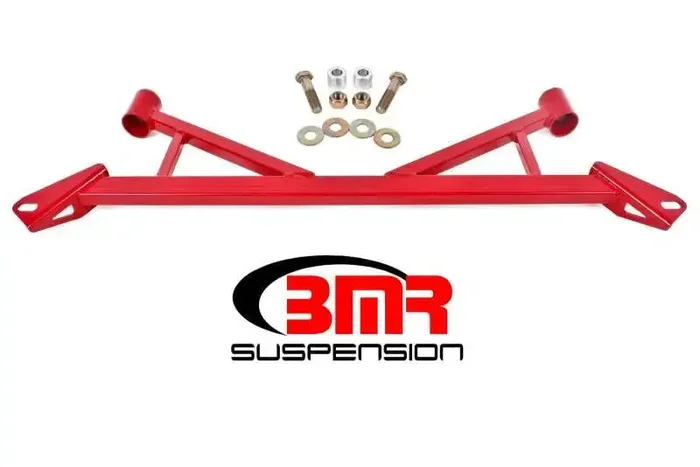 BMR 15-17 S550 Mustang Front 4-Point Subframe Chassis Brace – Red
