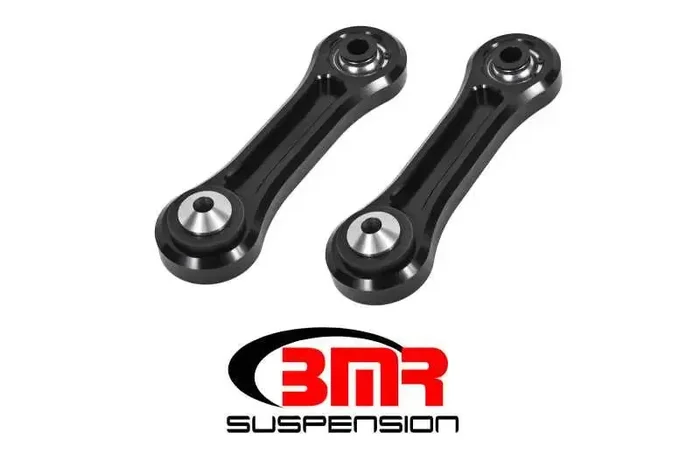 BMR 15-17 S550 Mustang Rear Lower Control Arms Vertical Link (Delrin/Bearing) – Black