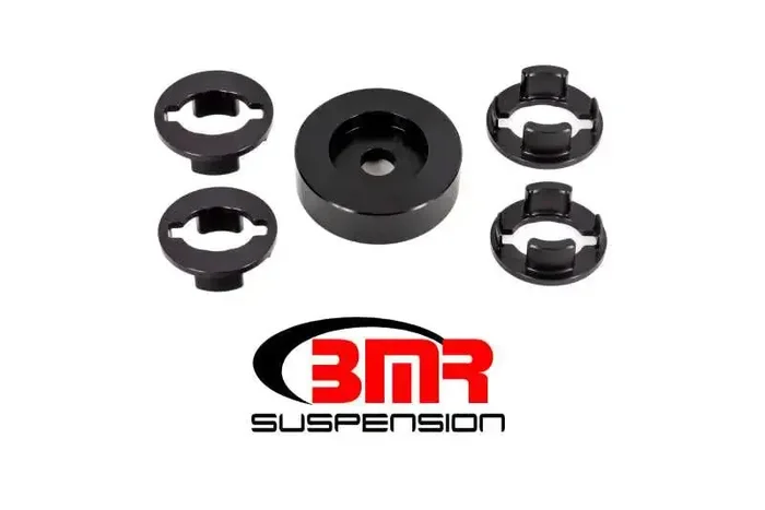 BMR 16-17 6th Gen Camaro Differential Lockout Bushing Kit (Aluminum) – Black