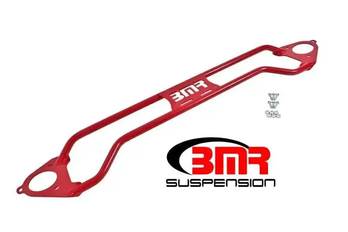 BMR 16-17 6th Gen Camaro Front Twin Tube Design Strut Tower Brace – Red