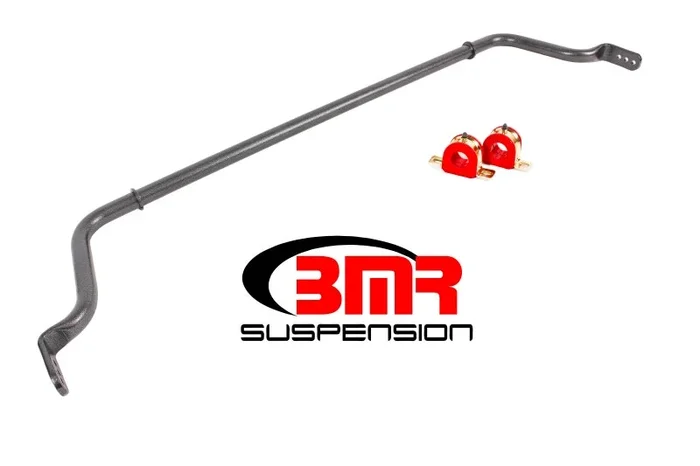 BMR 16-17 6th Gen Camaro Rear Hollow 32mm Adj. Sway Bar Kit – Black Hammertone