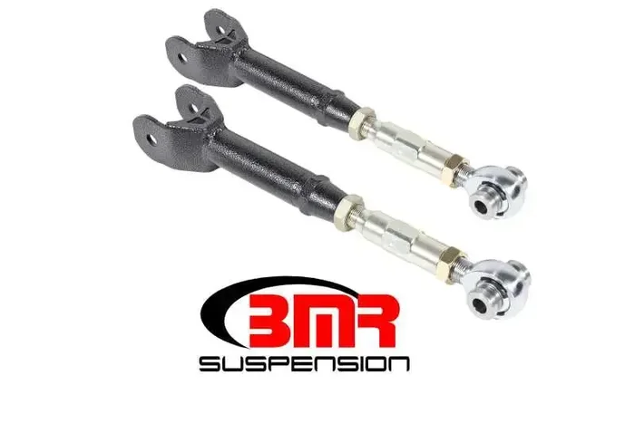 BMR 16-17 6th Gen Camaro Upper Control Arms On-Car Adj. Rod Ends – Black Hammertone
