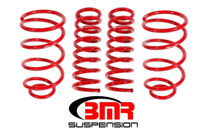 BMR 64-66 A-Body Lowering Spring Kit (Set Of 4) – Red
