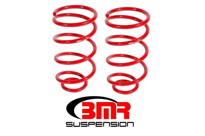 BMR 64-66 A-Body Rear Lowering Springs – Red