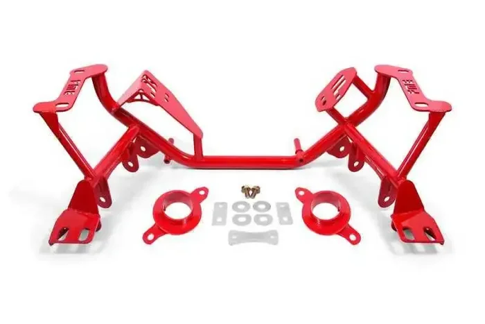 BMR 79-95 Ford Mustang K-Member Standard Version w/Spring Perches – Red