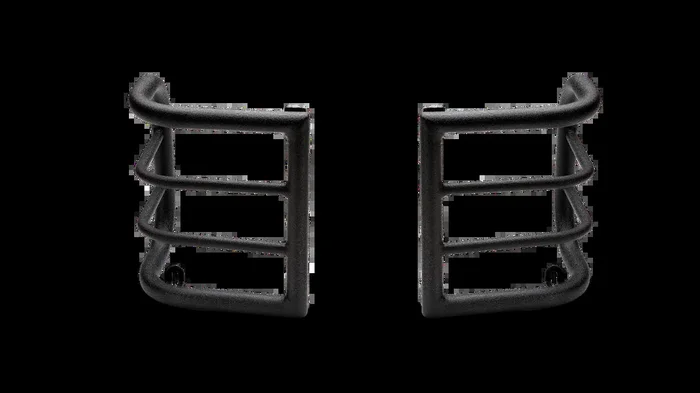 Body Armor 4×4 JK Tail Light Guard For JK Black Finish Wrap Design – JK-7135