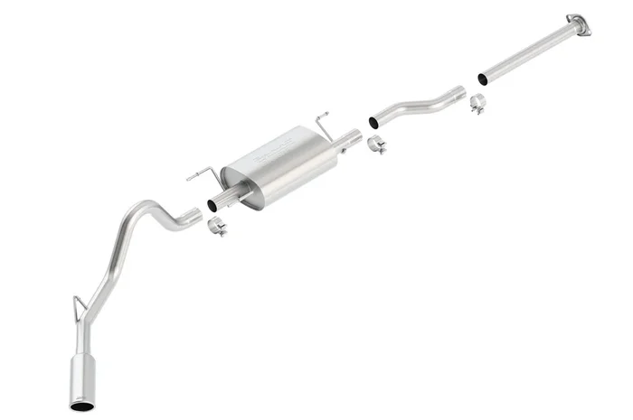 Borla 05-12 Tacoma Cat-Back Exhaust System S-Type Side – 140160