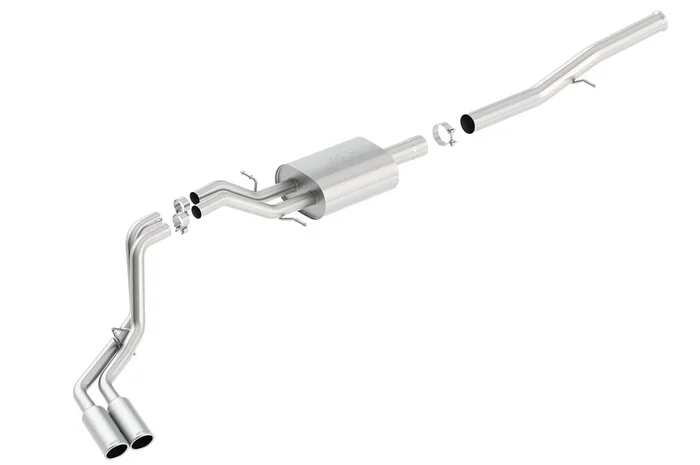 Borla 14-18 Chevrolet Silverado 1500/ GMC Sierra 1500 Cat-Back Exhaust System S-Type Side – 140576