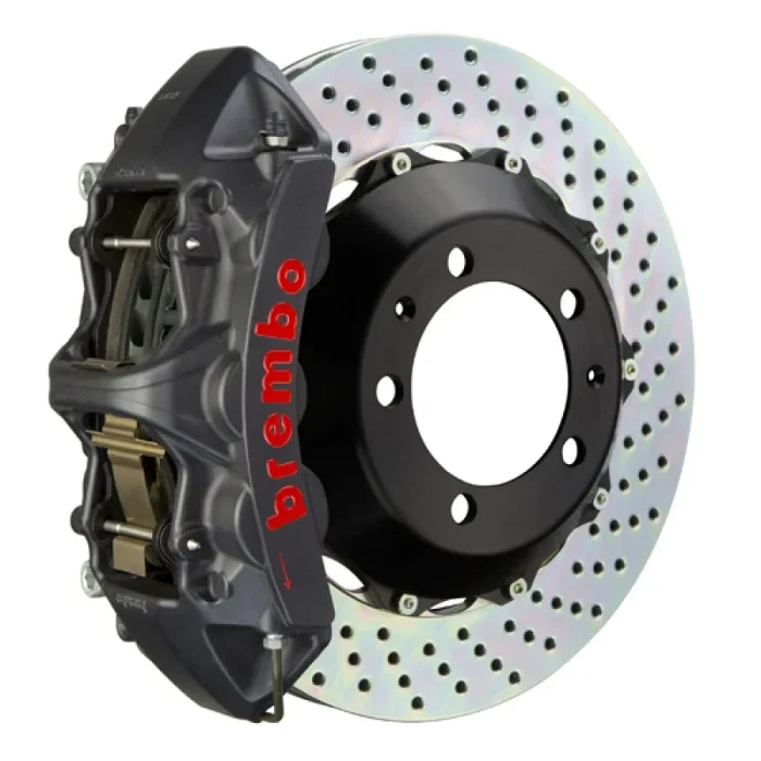 Brembo 14-20 i8 (I12) Front GTS BBK 6 Piston Cast 380×32 2pc Rotor Drilled-Black HA