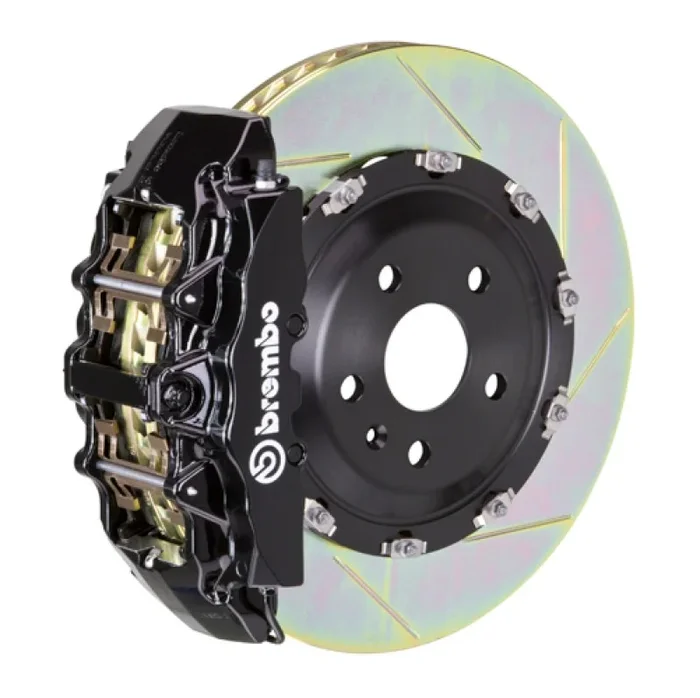 Brembo 18+ X3/19+ X4 Front GT BBK 6 Piston Cast 380×34 2pc Rotor Slotted Type-1-Black
