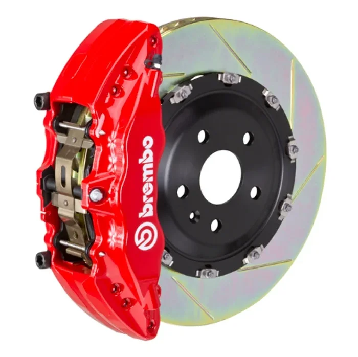 Brembo 20+ 992 C2S/992 C4S (Excl PSCB/PCCB) Fr GT BBK 6Pis Cast 380×34 2pc Rtr Slot Type1-Red