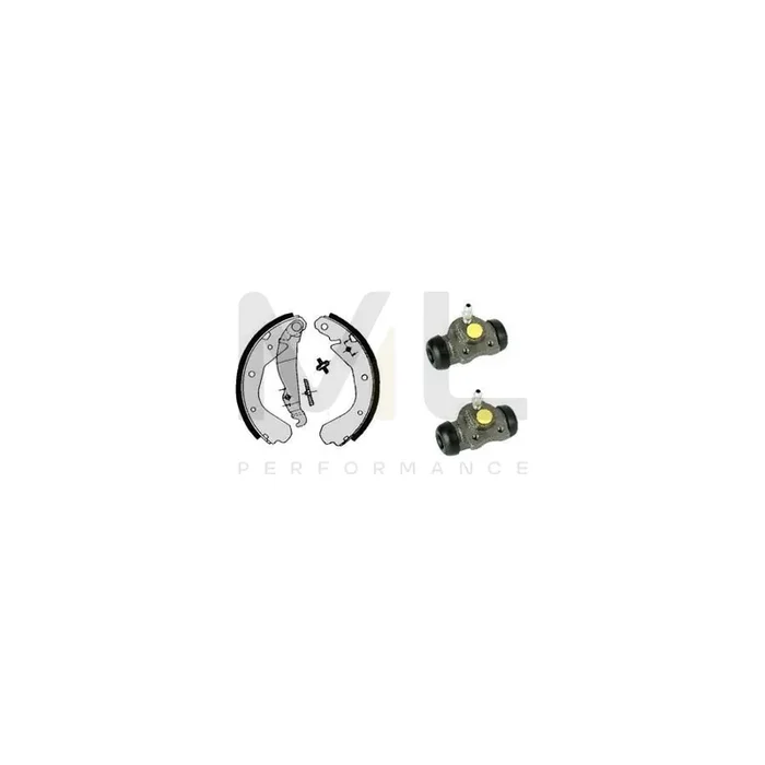 BREMBO STANDARD KIT H 59 018 Brake Shoe Set for OPEL Kadett E Caravan (T85) Ø 200mm