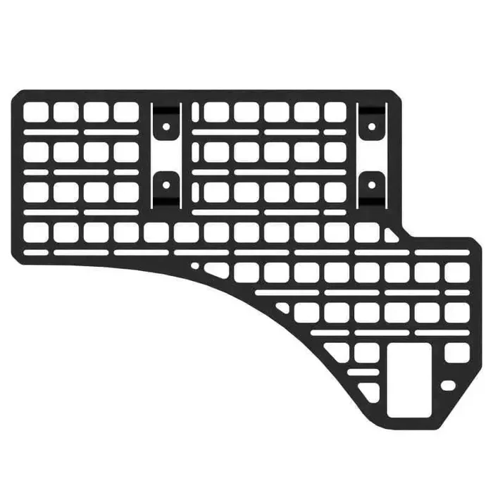 BuiltRight Industries 2019+ RAM 1500 5ft7in Bed Bedside Rack System – Driver Front Panel