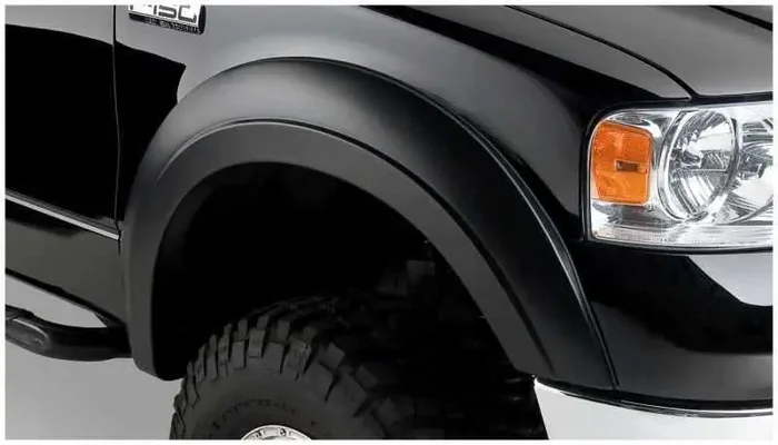 Bushwacker 04-08 Ford F-150 Extend-A-Fender Style Flares 2pc – Black