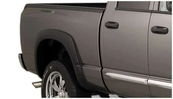 Bushwacker 06-08 Dodge Ram 1500 Fleetside OE Style Flares 2pc 75.9/76.3in Bed – Black