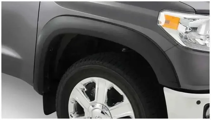 Bushwacker 14-18 Toyota Tundra OE Style Flares 2pc Fits w/ Factory Mudflap – Black