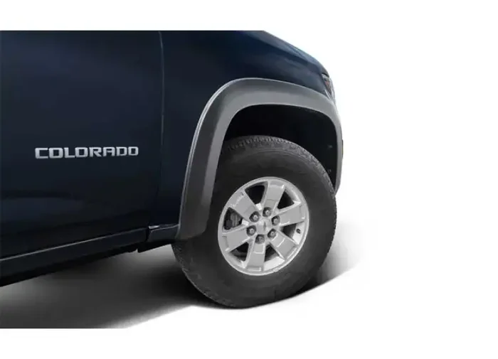 Bushwacker 15-19 Chevy Colorado OE Style Fender Flares 2pc Front – Black