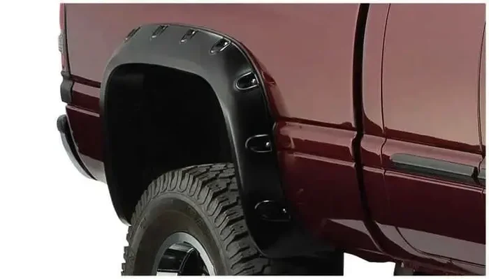 Bushwacker 94-01 Dodge Ram 1500 Fleetside Pocket Style Flares 2pc 78.0/96.0in Bed – Black