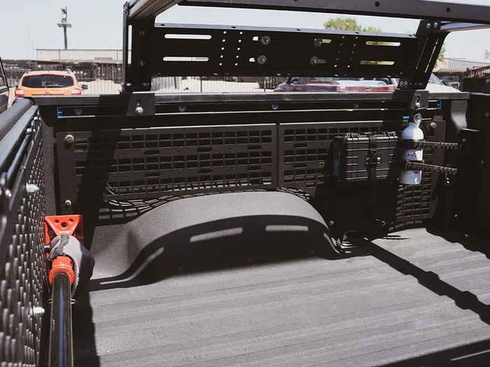 Cali Raised 14-21 Tundra Bed MOLLE System w/ High Lift Mounts: Driver Side – 39405618429994