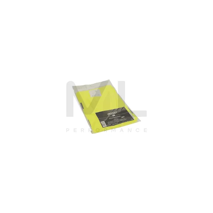 CAR1 CO 6034 Hi-vis vest Yellow, DIN EN 471