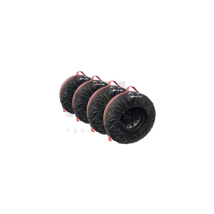 CARPOINT 0613011 Tyre bags Black/Red, Wheel Diameter 13-16 Inch