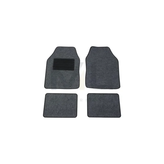 CARPOINT Malibu 0320815 Floor mat set Front and Rear, Quantity 4, Grey