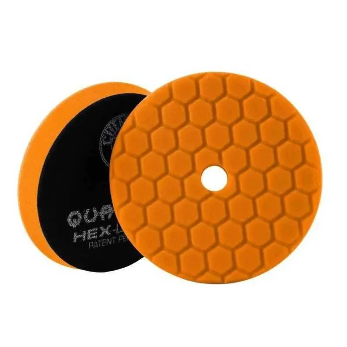 Chemical Guys Hex-Logic Quantum Medium-Heavy Cutting Pad – Orange – 6.5in – Case of 12