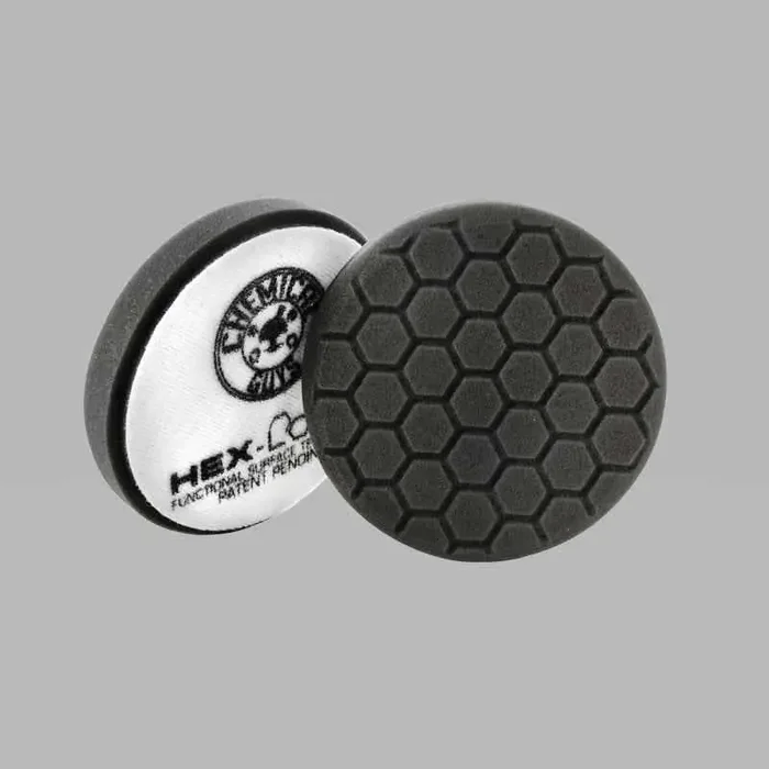 Chemical Guys Hex-Logic Self-Centered Finishing Pad – Black – 4in – Case of 24