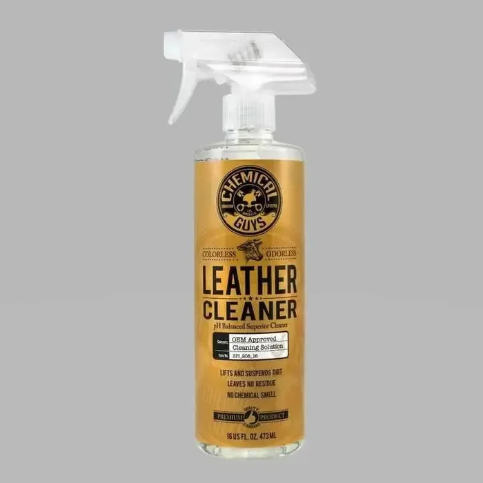Chemical Guys Leather Cleaner Colorless & Odorless Super Cleaner – 16oz – Case of 6
