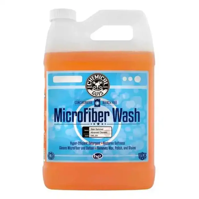 Chemical Guys Microfiber Wash Cleaning Detergent Concentrate – 1 Gallon – Case of 4