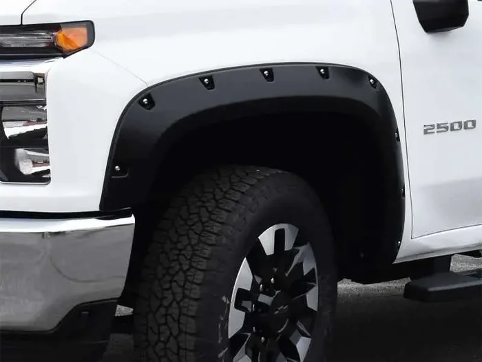 Chevrolet 19-22 Silverado 2500/3500 Pocket Style Fender Flares – Front Pair