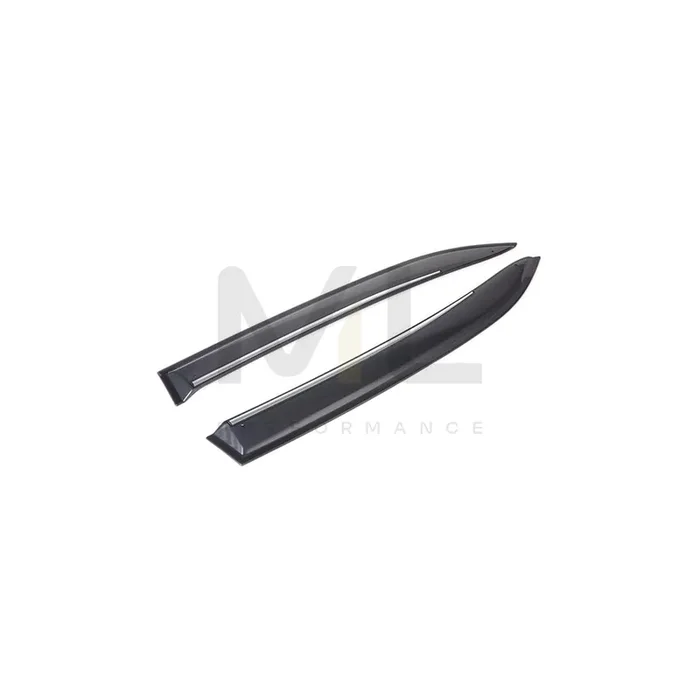ClimAir CLI0042662 Wind Deflectors for Volvo S80 I (TS, 184), Rear, Smoke Grey