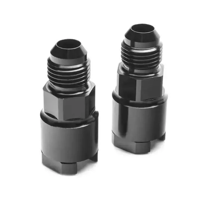 Cobb 04-16 Subaru STi / WRX 06-17 -6 AN Adapter Fittings Black – Set of 2