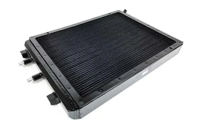 CSF 2014+ BMW M3/M4 (F8X) Front Mount Heat Exchanger w/Rock Guard – Black