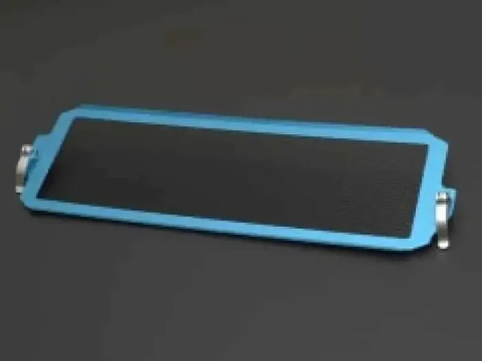 Cusco 08-17 Impreza (GR/GV/VA) Turbo Intercooler Protection Grill Kit Blue w/Blk Mesh