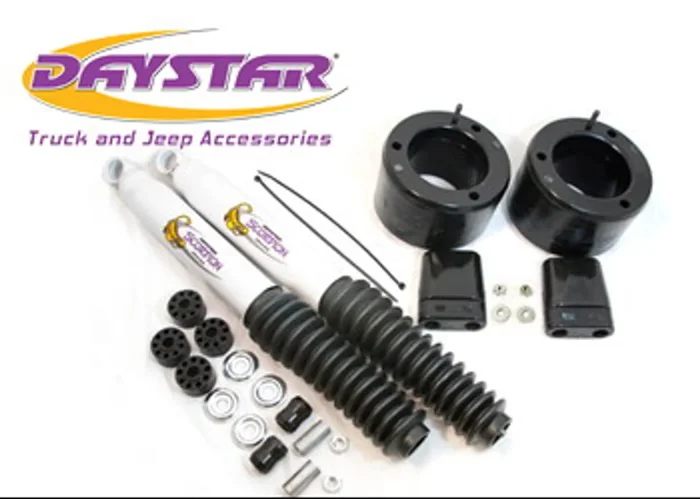 Daystar 13-21 Ram 3500 2WD 14-121 RAM 2500 2WD 2 Inch Leveling Kit Front 2 Scorpion Shocks Included – KC09137BK